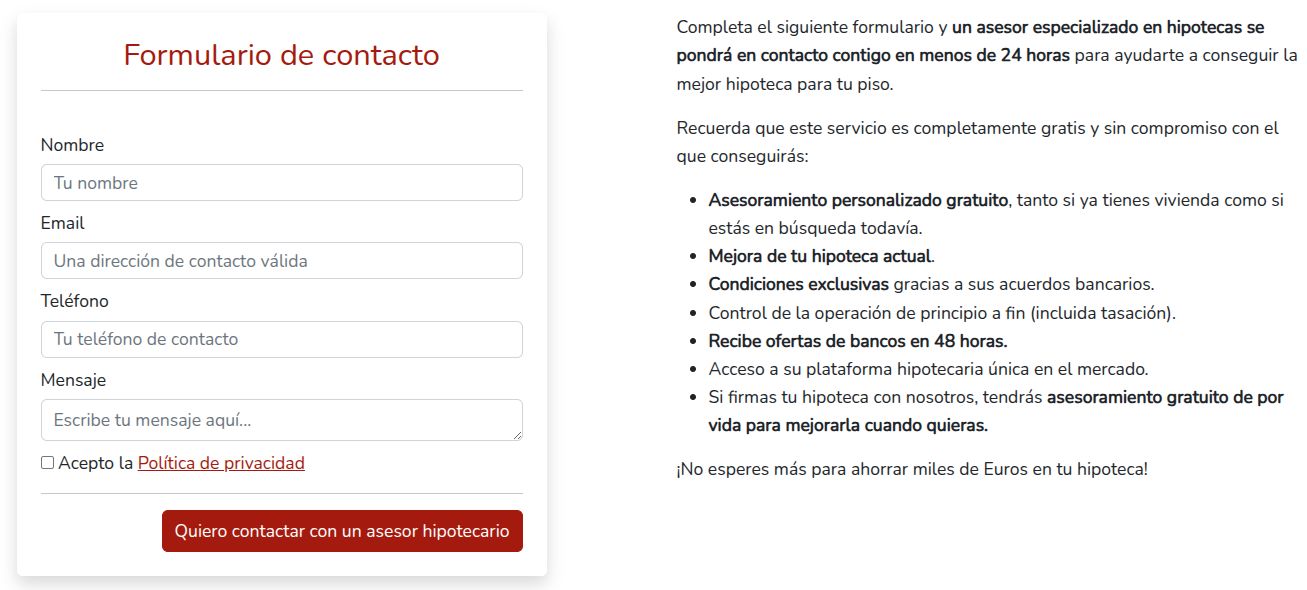 calcular hipoteca con Hipotea e idílico
